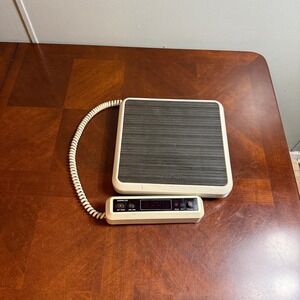 Vintage Norelco HS-10 Digital Bathroom Scale Detachable Display Cream  Lbs Kg